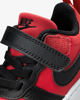 Immagine di NIKE - Sneaker da bambino rossa e nera con strappo, numerata 19,5/27 - COURT BOROUGH LOW RECRAFT TD