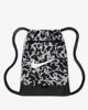 Immagine di NIKE - Sacca da palestra nera camouflage con logo bianco etasca frontale