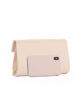 Immagine di ANNES NICOLE - Pochette nude con patta in vernice, MADE IN ITALY