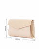 Immagine di ANNES NICOLE - Pochette nude con patta in vernice, MADE IN ITALY