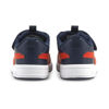 Immagine di PUMA - Sneaker da bambino blu con logo rosso e doppio strappo, numerata 20/27 - MULTIFLEX SL V INF