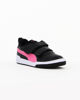 Immagine di PUMA - Sneaker da bambina nera con logo rosa glitter, numerata 28/35 - MULTIFLEX GLITZ FS V PS