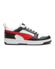 Immagine di PUMA - Sneaker da uomo bianca e nera con logo rosso - REBOUND V6 LOW