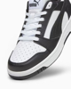 Immagine di PUMA - Sneaker bianca e nera con lacci, numerata 36/39 - REBOUND V6 LO JR