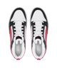 Immagine di PUMA - Sneaker bianca e nera con logo rosso, numerata 36/39 - REBOUND V6 LO JR