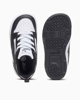 Immagine di PUMA - Sneaker da bambino bianca e nera, numerata 20/27 - REBOUND V6 LO AC INF
