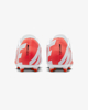 Immagine di NIKE - Scarpa da calcio bianca e rossa con logo nero, numerata 33/38,5 - VAPOR 15 CLUB FG/MG JR