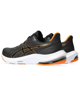 Immagine di ASICS - Scarpa da running uomo nera e arancione in rete traspirante con ammortizzazione GEL - GEL PULSE 14