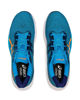 Immagine di ASICS - Scarpa da running uomo blu e arancione in rete traspirante con ammortizzazione GEL - GEL PULSE 14