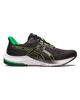 Immagine di ASICS - Scarpa da running uomo nera e verde lime in rete traspirante con ammortizzazione GEL - GEL PULSE 14