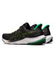 Immagine di ASICS - Scarpa da running uomo nera e verde lime in rete traspirante con ammortizzazione GEL - GEL PULSE 14