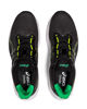Immagine di ASICS - Scarpa da running uomo nera e verde lime in rete traspirante con ammortizzazione GEL - GEL PULSE 14