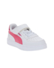 Immagine di PUMA - Sneaker da bambina bianca e rosa con strappo, numerata 20/27 - CAVEN 2.0 AC INF