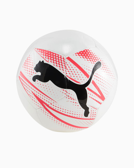 Immagine di PUMA - Pallone da calcio bianco e rosso con logo nero - ATTACANTO