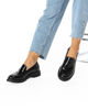 Immagine di ZOE - Mocassino nero, tacco 3CM