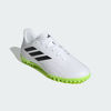 Immagine di ADIDAS - Scarpa da calcetto bianche e verde lime con dettagli neri - COPA PURE 4 TF