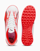 Immagine di PUMA - Scarpa da calcetto bianca e rossa, numerata 35/38,5 - ULTRA PLAY TT JR