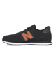 Immagine di NEW BALANCE - Sneaker da uomo grigio scuro con dettagli marroni - 500