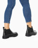 Immagine di ROXY ROSE - Beatles nero in VERA PELLE con linguetta posteriore, tacco 3CM - MADE IN ITALY