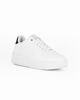 Immagine di ENRICO COVERI SPORTSWEAR - Sneakers bianca con patch nera specchiata