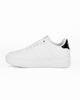 Immagine di ENRICO COVERI SPORTSWEAR - Sneakers bianca con patch nera specchiata