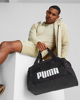 Immagine di PUMA - Borsone nero e bianco con 2 scomparti e tasca per scarpe