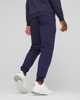 Immagine di PUMA - Pantalone tuta da uomo blu con logo bianco