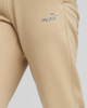 Immagine di PUMA - Pantalone tuta da donna beige con logo leopardato