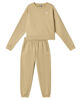 Immagine di PUMA - Tuta completa da donna beige con logo bianco relaxed fit