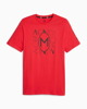 Immagine di PUMA - T shirt da uomo rossa e nera Milan