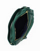 Immagine di CORTINA POLO STYLE - Borsa mezzaluna un manico verde con tasca frontale e tracolla removibile