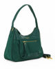 Immagine di CORTINA POLO STYLE - Borsa mezzaluna un manico verde con tasca frontale e tracolla removibile