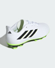 Immagine di ADIDAS - Scarpa da calcio bianca e nera con dettagli verde lime, numerata 28/38,5 - COPA PURE 4 FXG JR