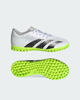 Immagine di ADIDAS - Scarpa da calcletto bambino bianca e nera con suola verde lime, numerata 28/38,5 - PREDATOR ACCURACY 4 TF JR