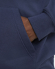 Immagine di NIKE - Felpa blu con cappuccio e logo bianco