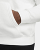 Immagine di NIKE - Felpa bianca con cappuccio e logo nero