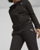Immagine di PUMA - Tuta completa da donna nera con zip frontale e cappuccio