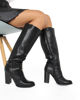 Immagine di MISS GLOBO - Stivale alto nero tacco 10cm