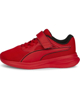 Immagine di PUMA - Sneaker da bambino rossa in mesh traspirante con strappo, numerata 28/35 - TRANSPORT AC PS