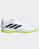 Immagine di ADIDAS - Scarpe da calcetto da bambino bianche e verde lime, nuemrata 30/38,5 - COPA PURE 4 TF J