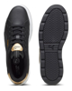 Immagine di PUMA - Sneaker da donna nera e oro con suola alta - KARMEN POP UP METALLICS