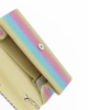 Immagine di DIVAS - Pochette arcobaleno in lurex con bordino patta a ondine