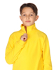 Immagine di ON SPIRIT - Micropile da bambino giallo con mezza zip frontale - GIULIANO