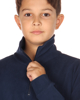 Immagine di ON SPIRIT - Micropile da bambino blu scuro con mezza zip frontale - GIULIANO