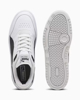 Immagine di PUMA - Sneaker da uomo bianca e nera in VERA PELLE - DOUBLECOURT