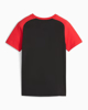 Immagine di PUMA - T shirt da bambino nera e rossa con logo Milan