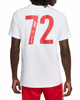 Immagine di PUMA - T shirt da uomo bianca con logo rosso frontale