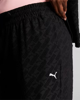 Immagine di PUMA - Pantalone tuta da donna nero in tessuto traspirante
