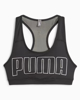 Immagine di PUMA - Top imbottito nero in tessuto traspirante con logo bianco