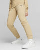Immagine di PUMA - Pantalone tuta da donna beige con logo nero